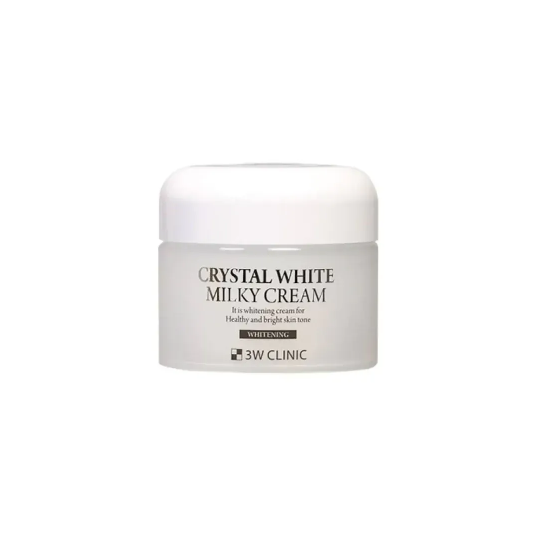 crystal white milky cream