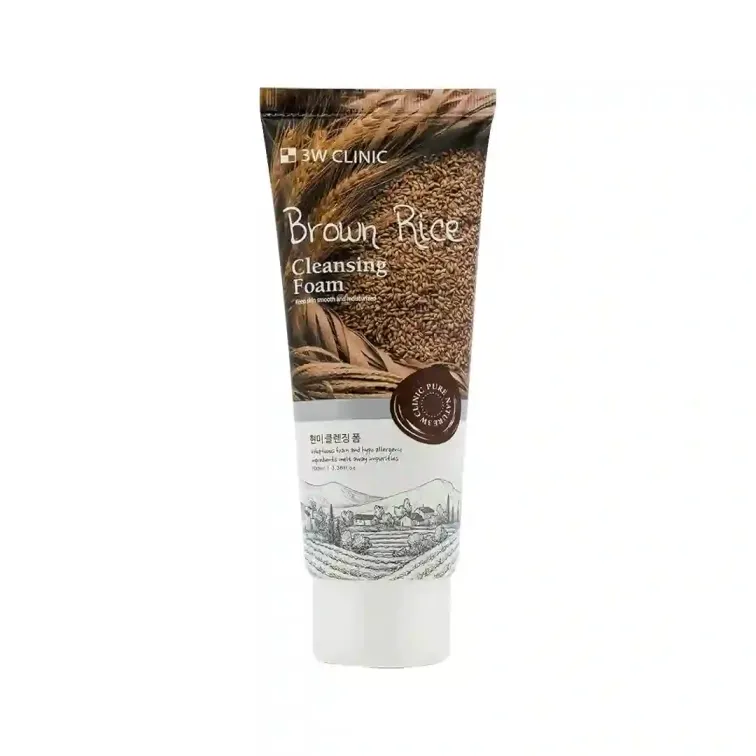 brown rice foam cleansing