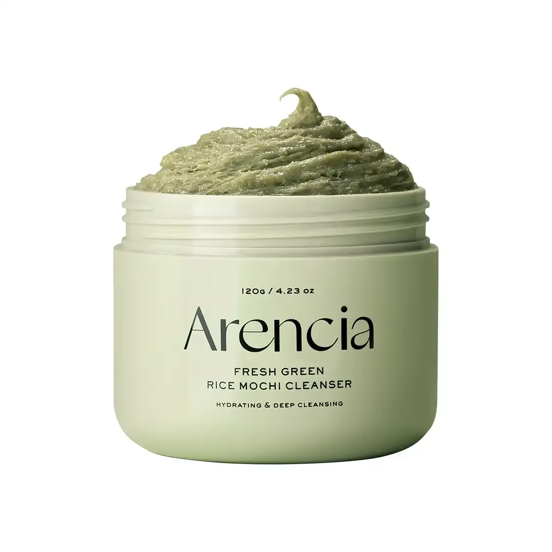 arencia green rice mochi cleanser