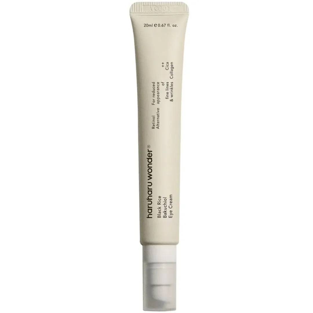 haruharu black rice bakuchiol eye cream