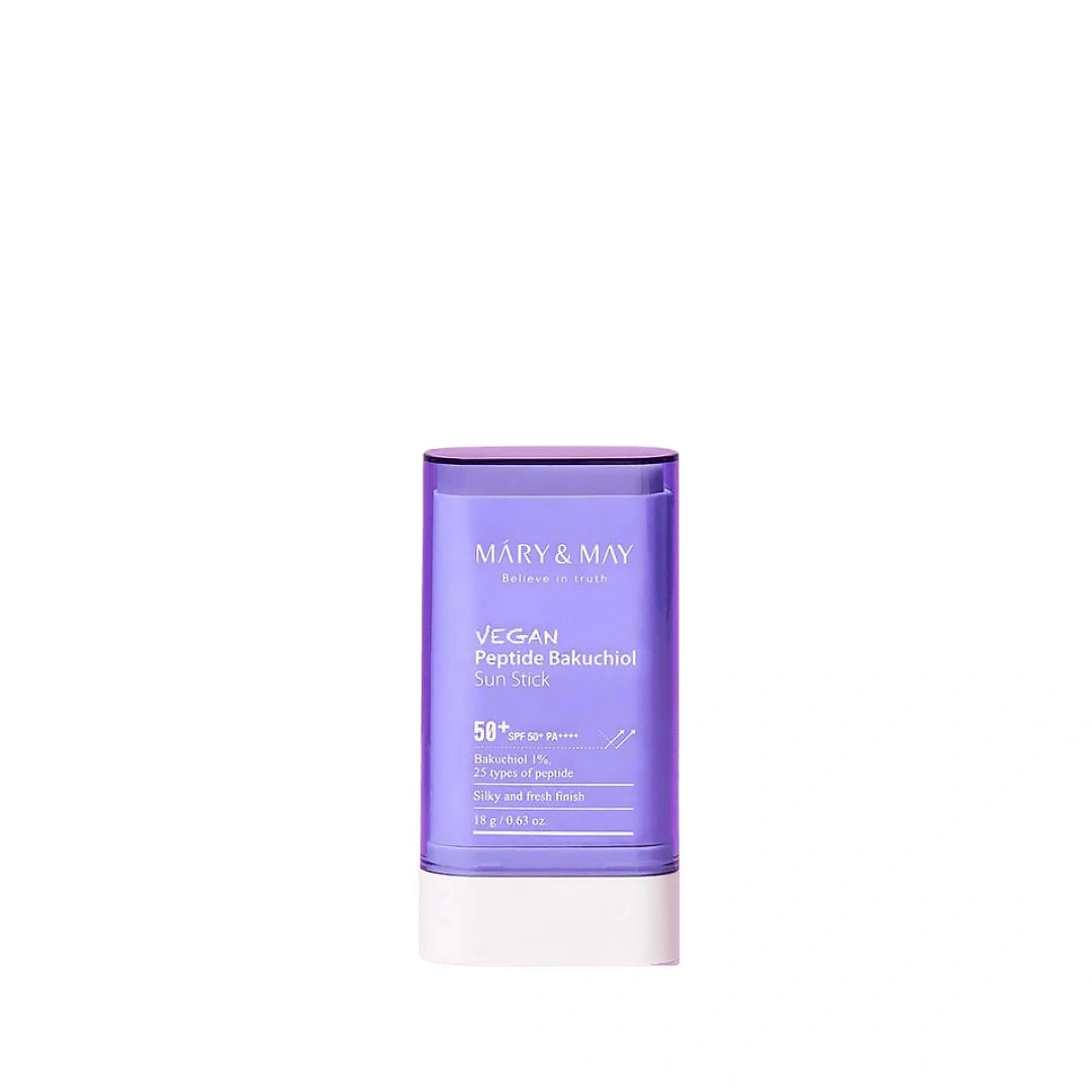 vegan peptide bakuchiol sun stick
