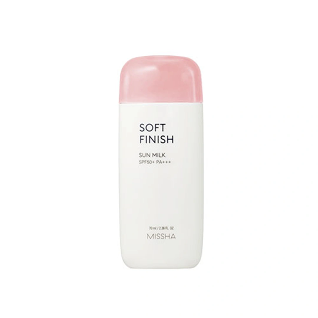 missha soft finish sun milk 