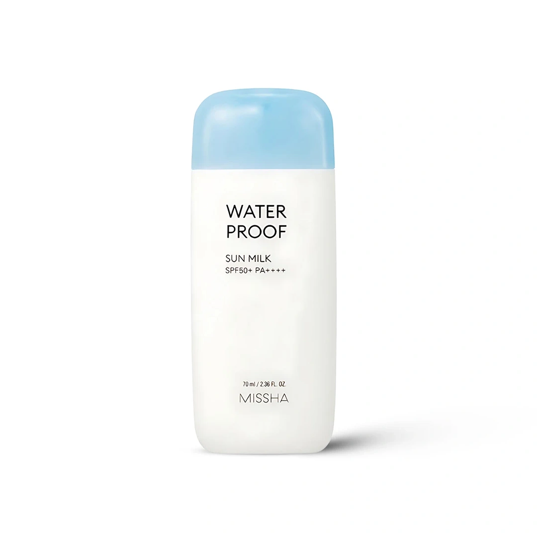 missha waterproof sun milk