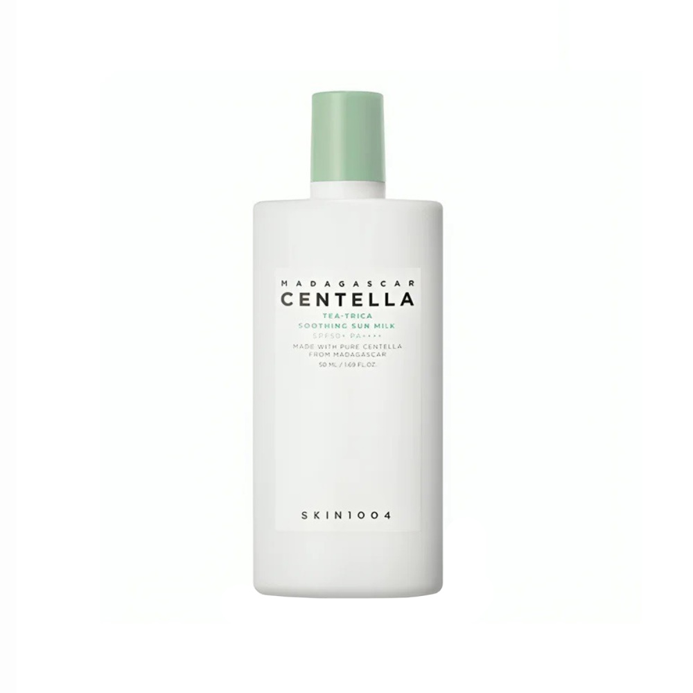 centella tea trica soothing sun milk