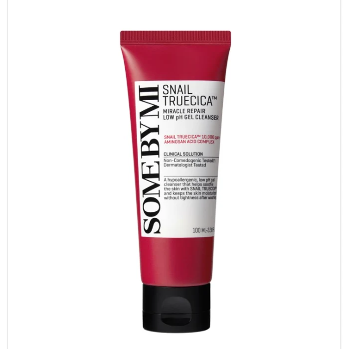 snail truecica gel cleanser