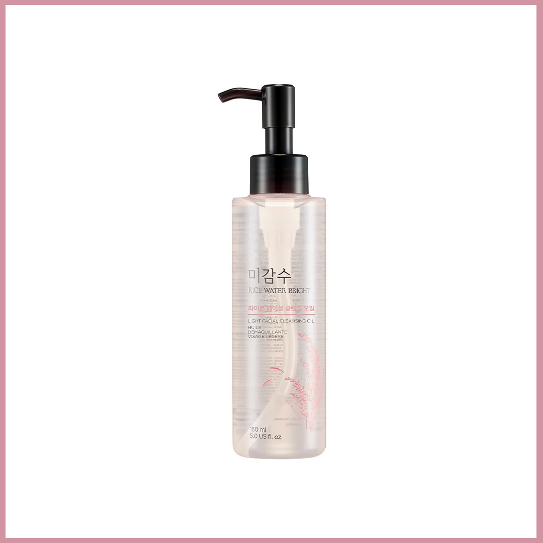 rice water bright light cleansing oil