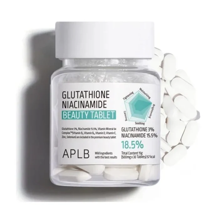 glutathione niacinamide beauty tablet