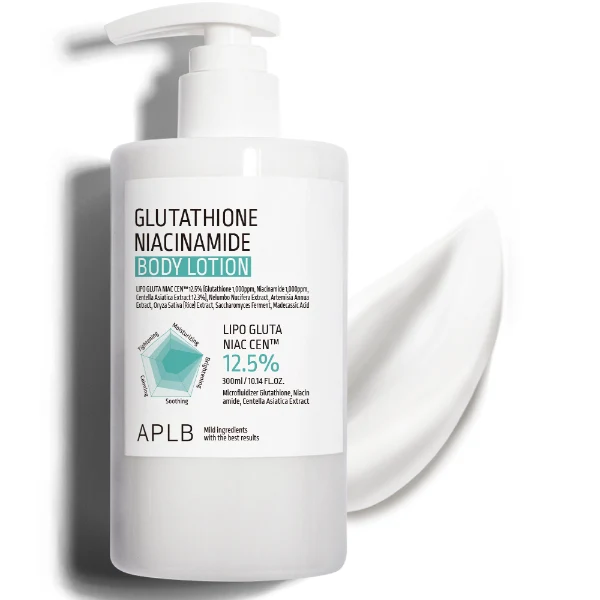 aplb glutathione niacinamide body lotion