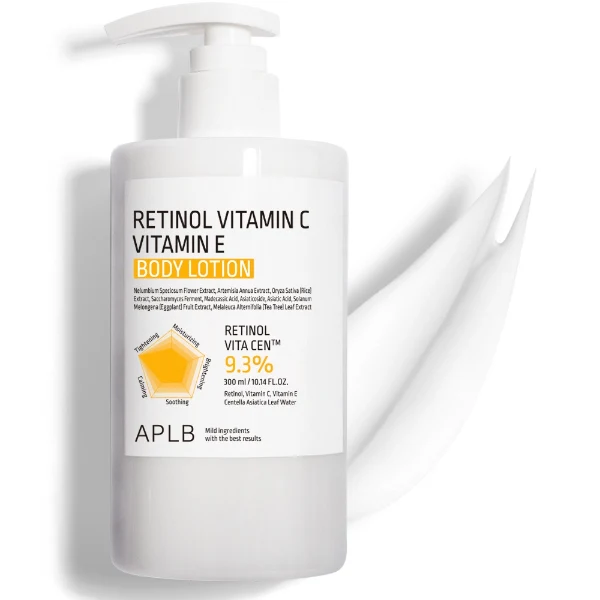 retinol vitamin c body lotion