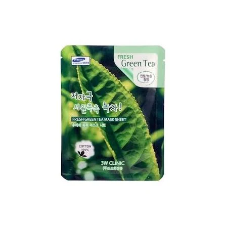 green tea sheet mask