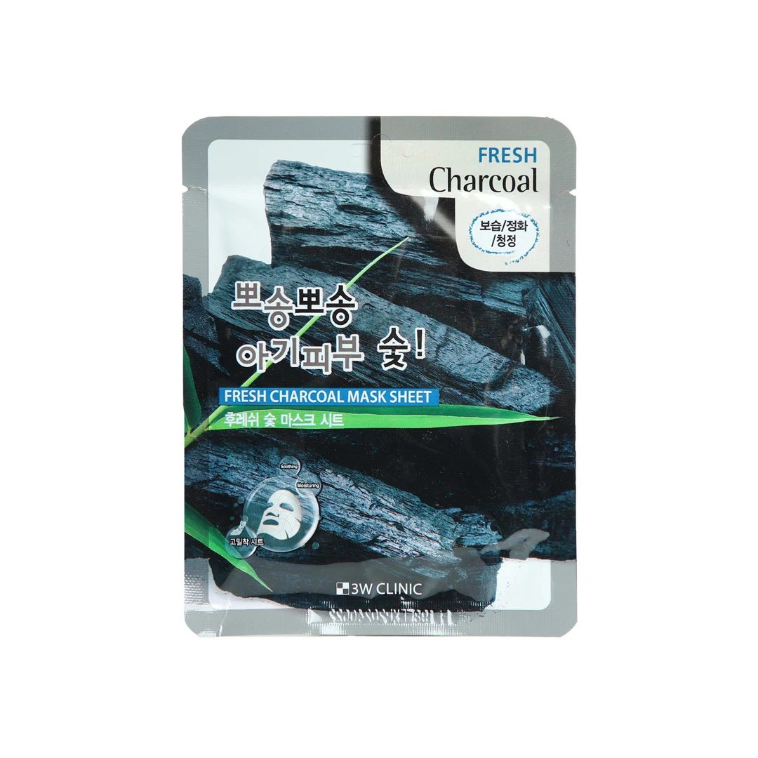 charcoal sheet mask