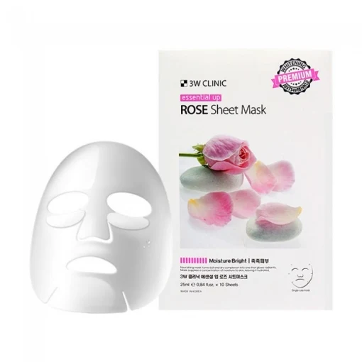 rose sheet mask